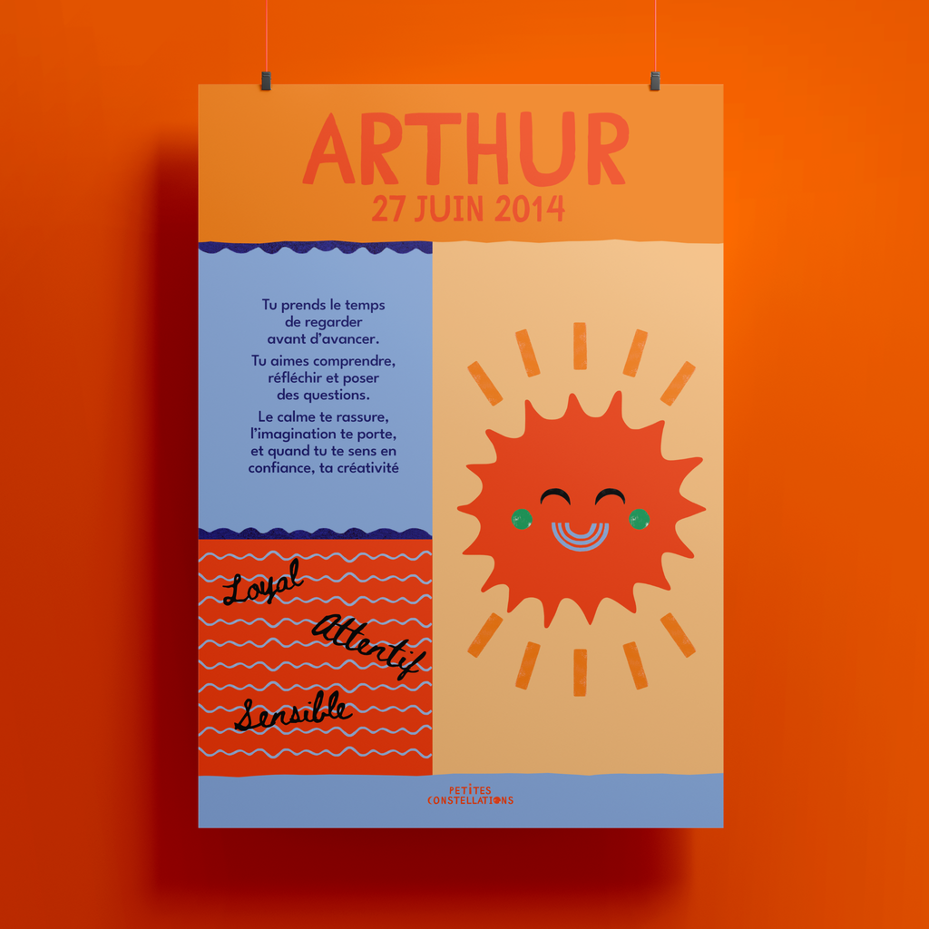 Mon Soleil - l'affiche Puzzle