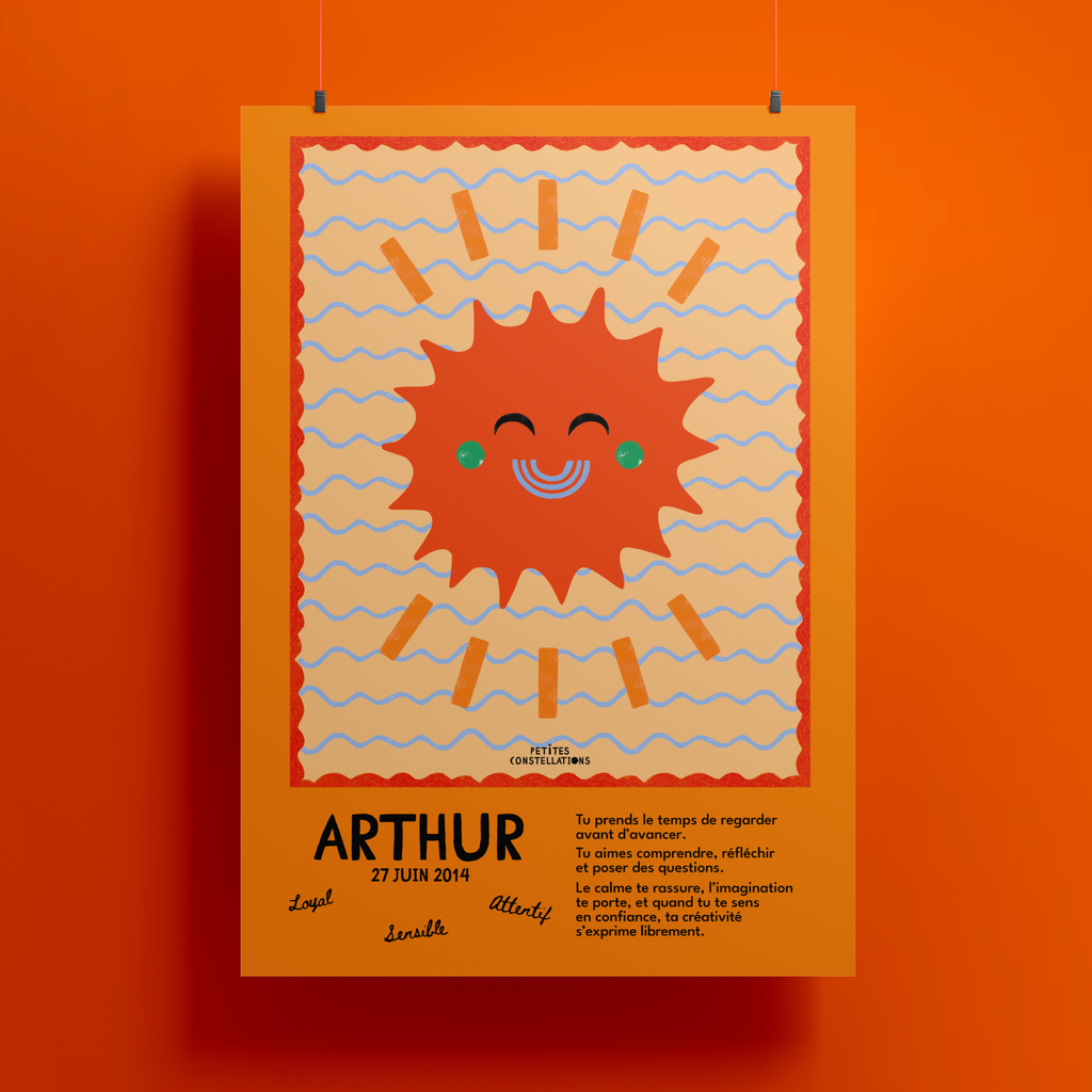 Mon Soleil - l'affiche Totem