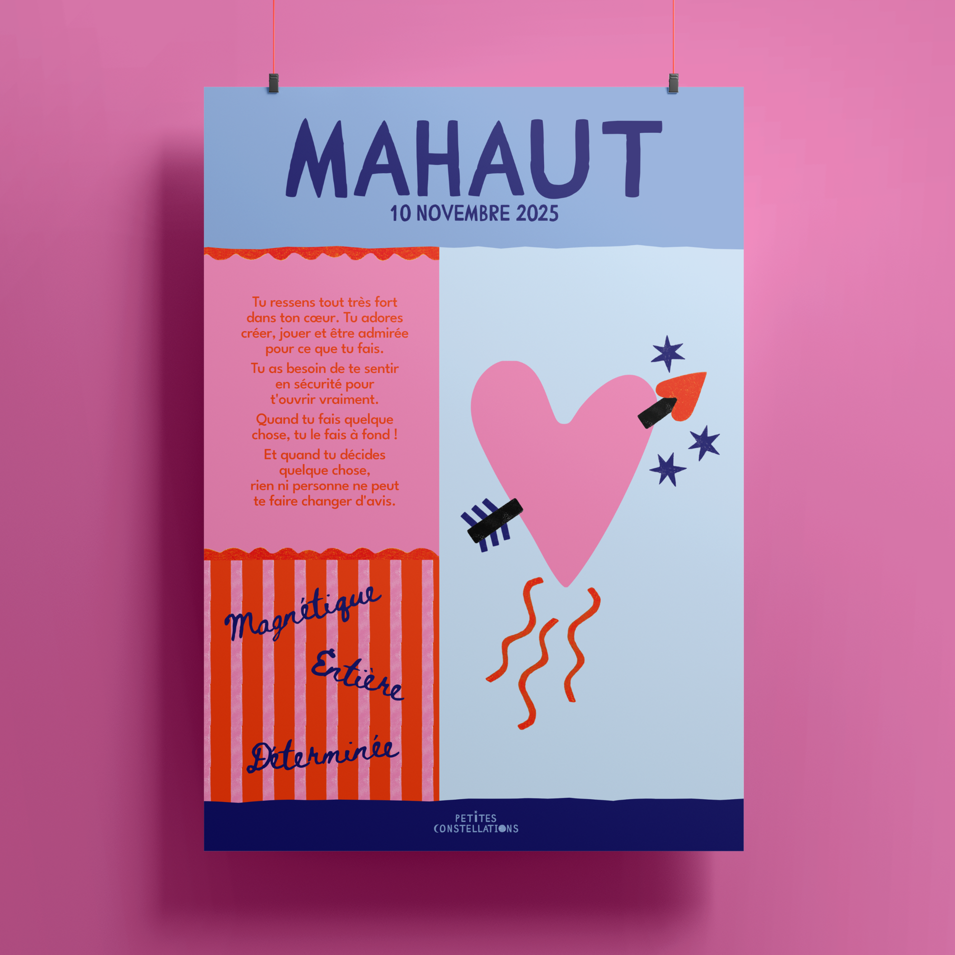 Mon Coeur - l'affiche petits blocs