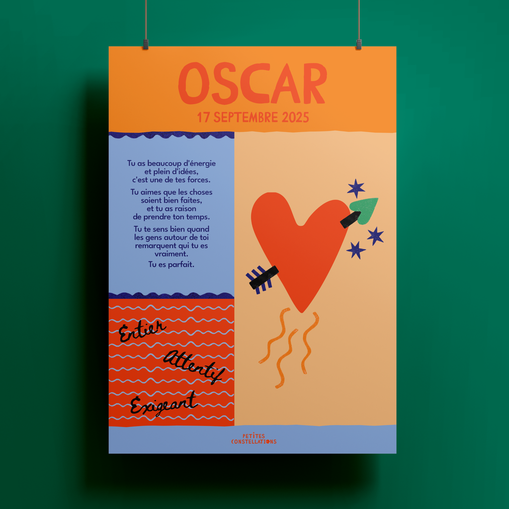 Mon Coeur - l'affiche petits blocs