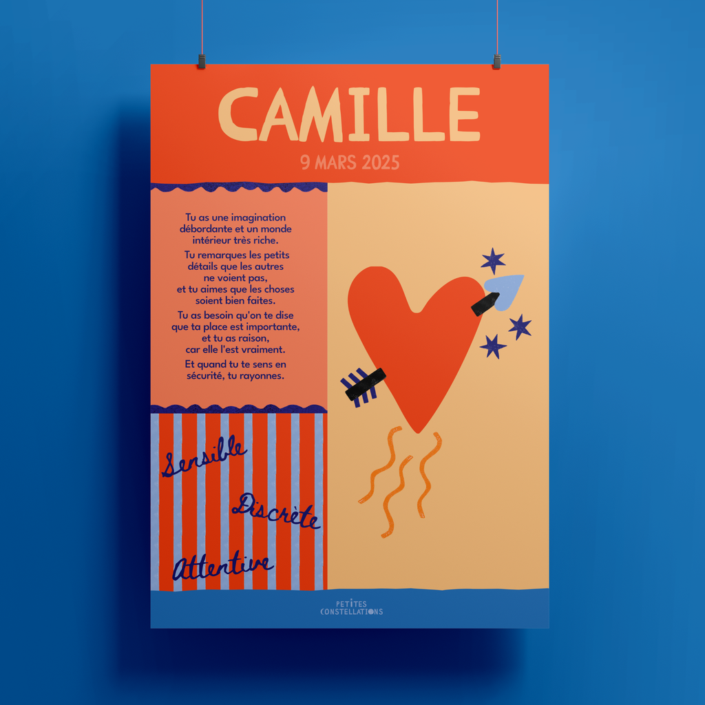Mon Coeur - l'affiche petits blocs