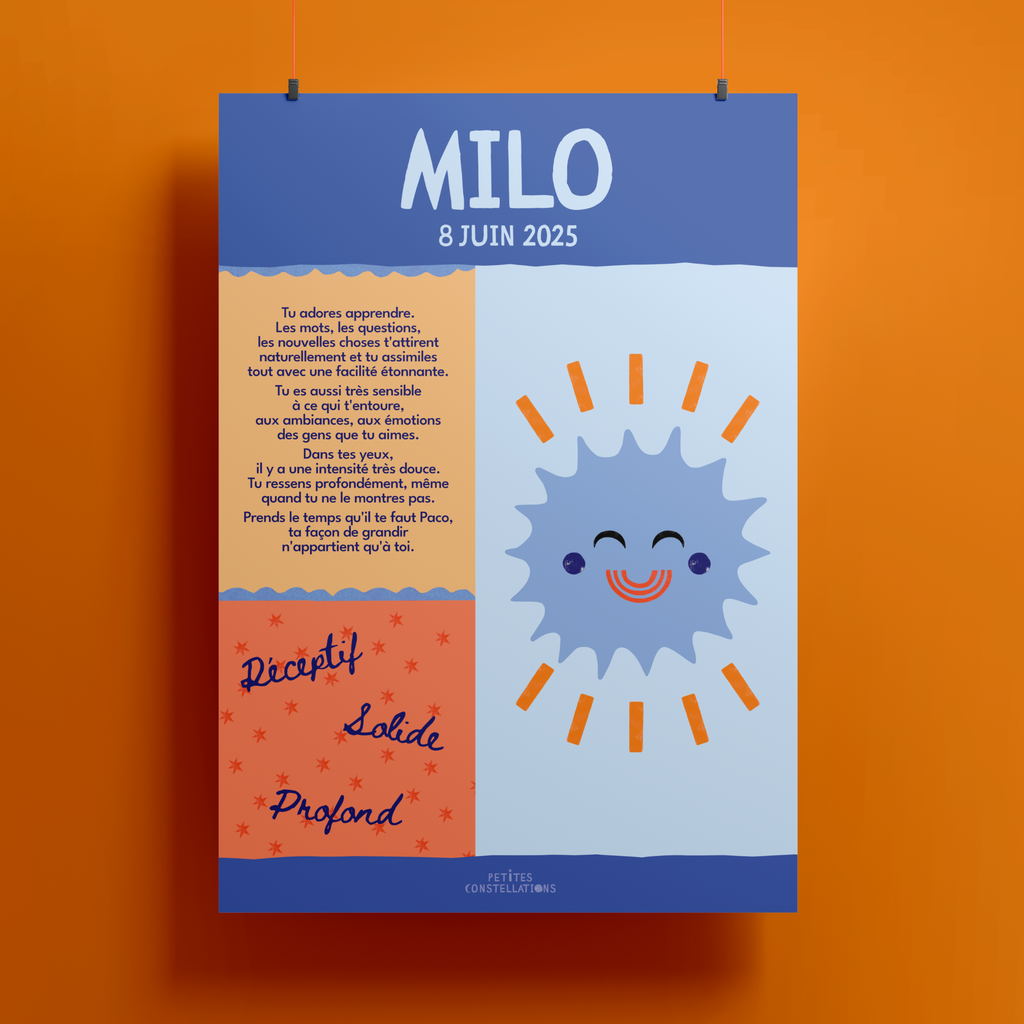 Mon Soleil - l'affiche petits blocs