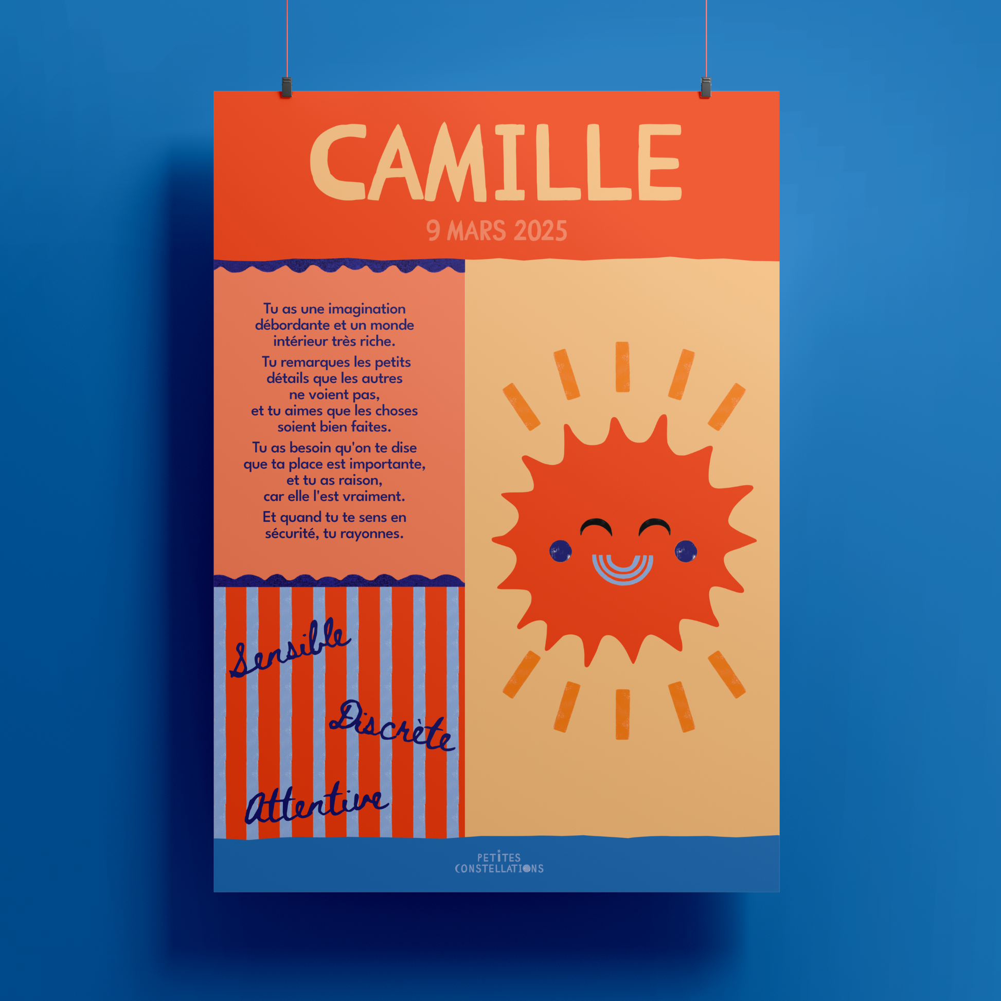 Mon Soleil - l'affiche petits blocs