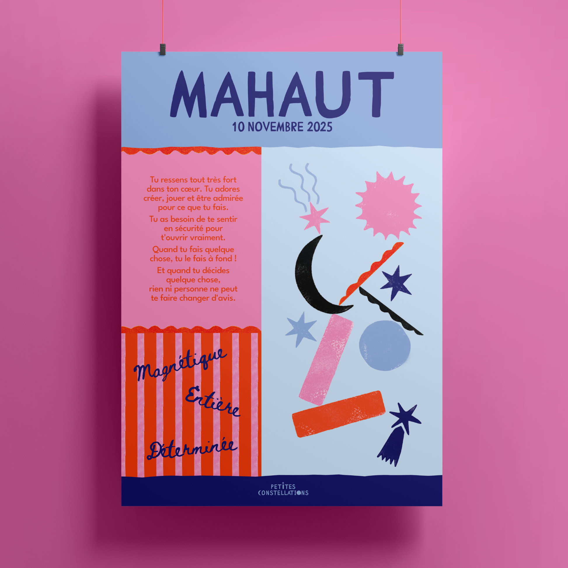 Mon Univers - L'affiche petits blocs