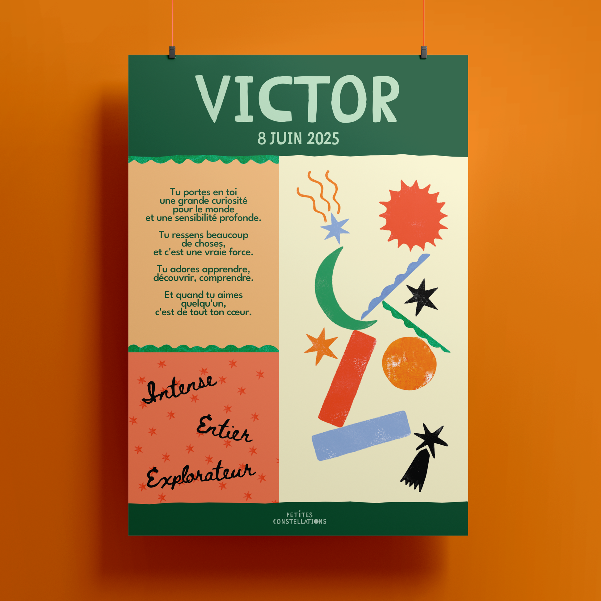 Mon Univers - L'affiche petits blocs